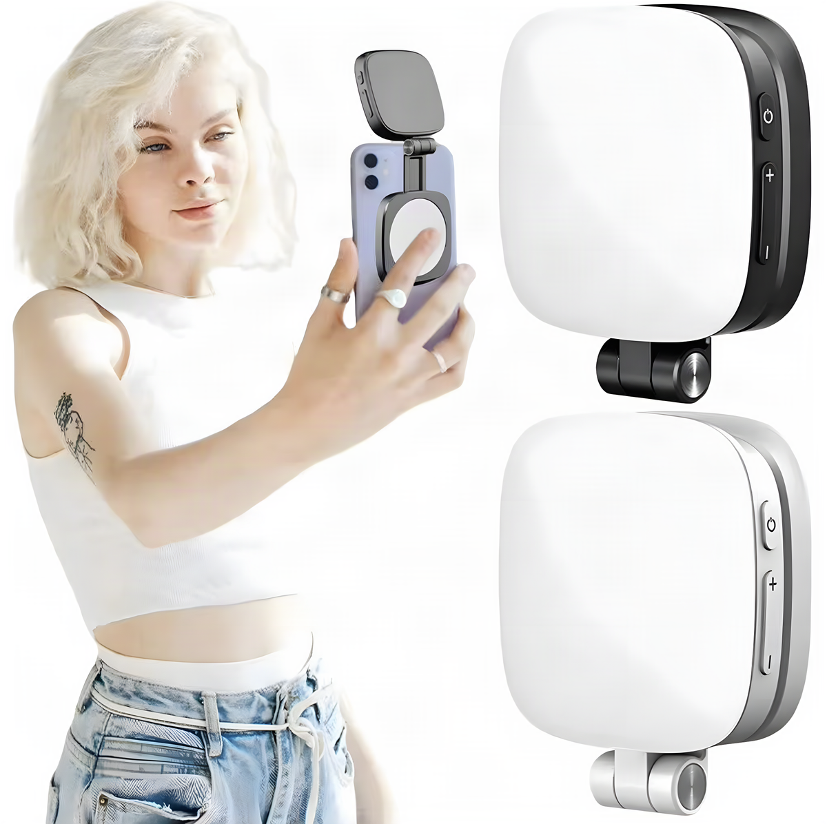 Mini Lampe LED Magnétique Portable – Éclairage Réglable